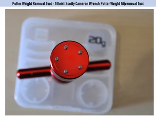 Putter Weight Removal Tool - Titleist Scotty Cameron Wrench Putter Weight fit/removal Tool