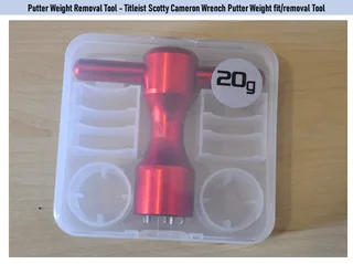 Putter Weight Removal Tool - Titleist Scotty Cameron Wrench Putter Weight fit/removal Tool