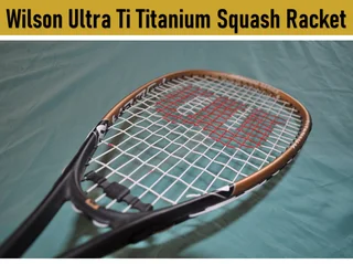 Wilson Ultra Ti Titanium Squash Racket