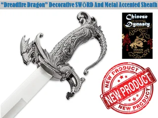 SWŌRD - Dreadf!re Dragon Decorative SWŌRD and Metal Sheath