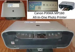 Canon Pixma Mp160 All-in-one Photo Printer