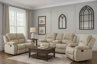 Modern 6-Seater Electric Reclining Lounge Suite – THAGASE Furniture