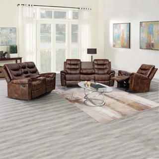 Modern 6-Seater Electric Reclining Lounge Suite – THAGASE Furniture