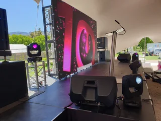 Stage, sound, LED screen , lighting, Projector hire, corporate events ,  fastivals etc...