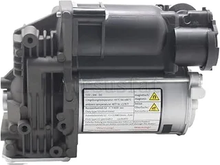 Air Suspension Compressor Pump with Bracket and Block Valve for BMW X5 X6 E70 E71 E72