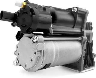 Air Suspension Compressor Pump with Bracket and Block Valve for BMW X5 X6 E70 E71 E72