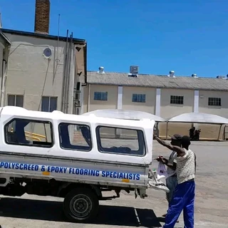 Colored Self levelling screed