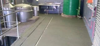 Polyurethane screed flooring