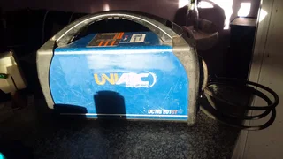 Uniarc Inverter Welding Machine For Sale Including Havy Duty Arc Cables In Exellent Condition.