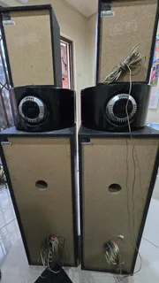 LG Tall boy speakers