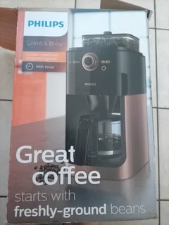 Phillips Coffee Grind and Brew with Auto timer (10 cup)