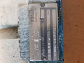 Bosch - Rexroth  single spool hydraulic control valve .  No question reliability .