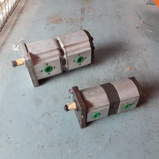Double (tandem) gear pumps. Double flow for the price below low!
