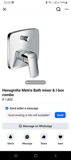 Brand New Hansgrohe Metris Bath Mixer and I Box