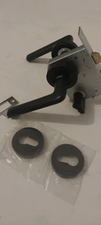 Wooden Door Locks, black. Full lock