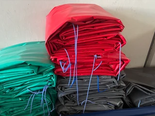 CARGO NETS , STRAPS, RATCHETS, SATURNS, TARPAULINS, CORNER PLATES ETC