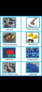 CORNER PLATES , STOP BLOCKS , RATCHETS , SATURNS , CARGO NETS , TARPAULINS , SATURNS &amp; CHAINS