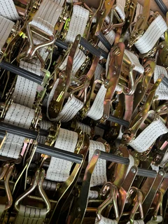 CORNER PLATES , STOP BLOCKS , RATCHETS , SATURNS , CARGO NETS , TARPAULINS , SATURNS &amp; CHAINS