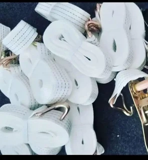 TARPAULINS , CARGO NETS , STRAPS, RATCHETS, SATURNS, CHAINS , CORNER PLATES, STOP BLOCKS ETC