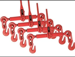 Corner Plates , Fire Extinguishers, Straps, Ratchets, Tarpaulins, Cargo Nets