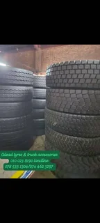 TYRES , TYRES 12R22,5