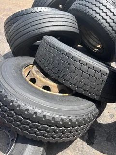 TYRES , TYRES 12R22,5
