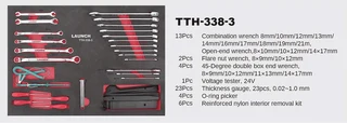 338 piece tool box/trolley - LAUNCH TTH338 - perfect asset in any workshop - high quality
