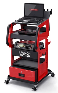 Popular &amp; well priced Launch TWT100 tool trolley/diagnostic station - mobile and professional