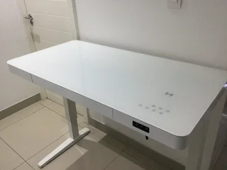 Electric Glass Study Desk