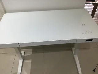 Electric Glass Study Desk