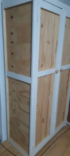 Large Pine Wardrobe.