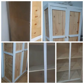 Large Pine Wardrobe.