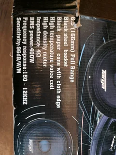 Targa Speakers. 2 Sets Available (4 speakers).