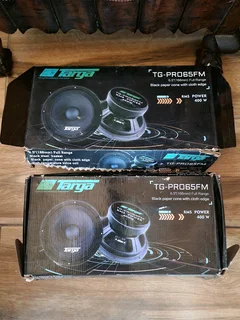 Targa Speakers. 2 Sets Available (4 speakers).