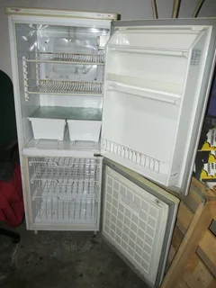 White fridge master with freezer