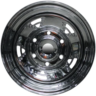 15 Inch - R. Edge Fluted Chrome