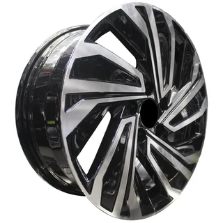 17 Inch - Valencia - 5x112 - Black Machined Face