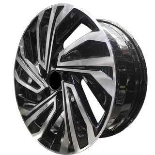 17 Inch - Valencia - 5x112 - Black Machined Face