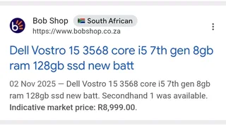 CHEAPEST i5 Laptop | DELL VOSTRO 15-3568 | SOLID PERFORMANCE | R2300 NOT NEG ➡️