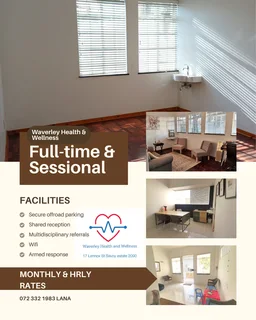 Full-time and sessional medical rooms