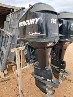 Mercury optimax 115hp x2