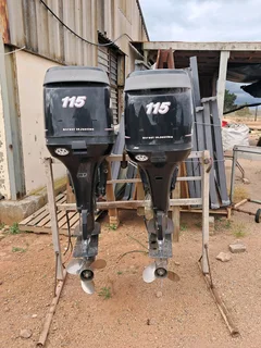 Mercury optimax 115hp x2