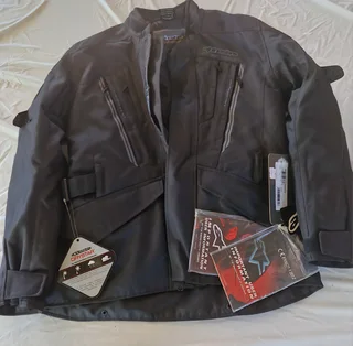 Alpine Stars Drystar padded biker jacket