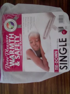 Pure Pleasure Electric Blanket. Single