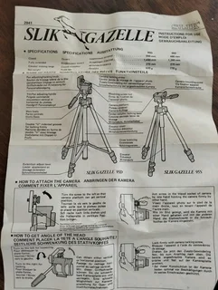Silk Gazzel tripod 95 S