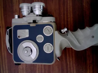 Vintage hand held video recorder. Kodachrome 25 C3M