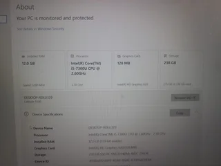 Dell Laptop latitude 5580 i5