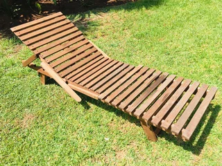 Wooden Pool Lounger - high quality