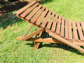 Wooden Pool Lounger - high quality