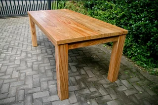 SOLID KIAAT KITCHEN AND DINING TABLES